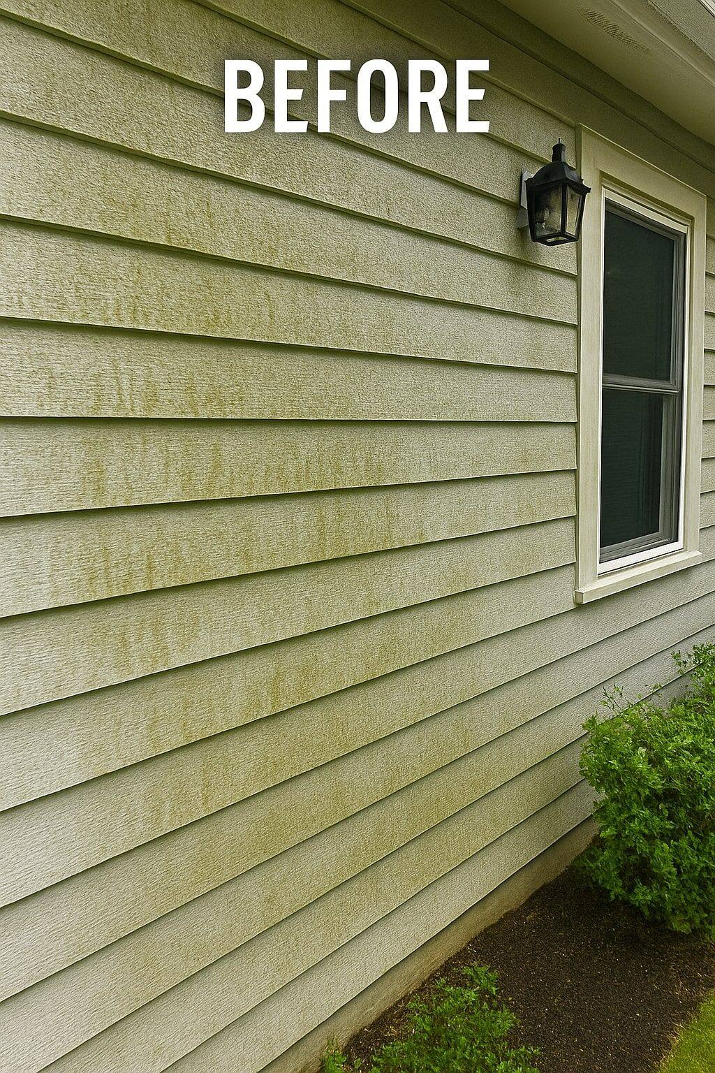 Siding before affordable pressure washing Vancouver WA